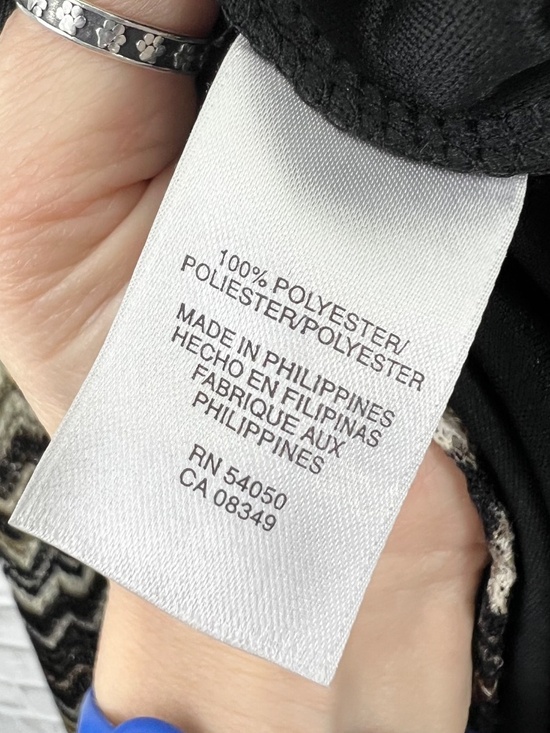 👗 |•EVAN-PICONE•| Zigzag Dress Size 8 - Picture 6 of 9